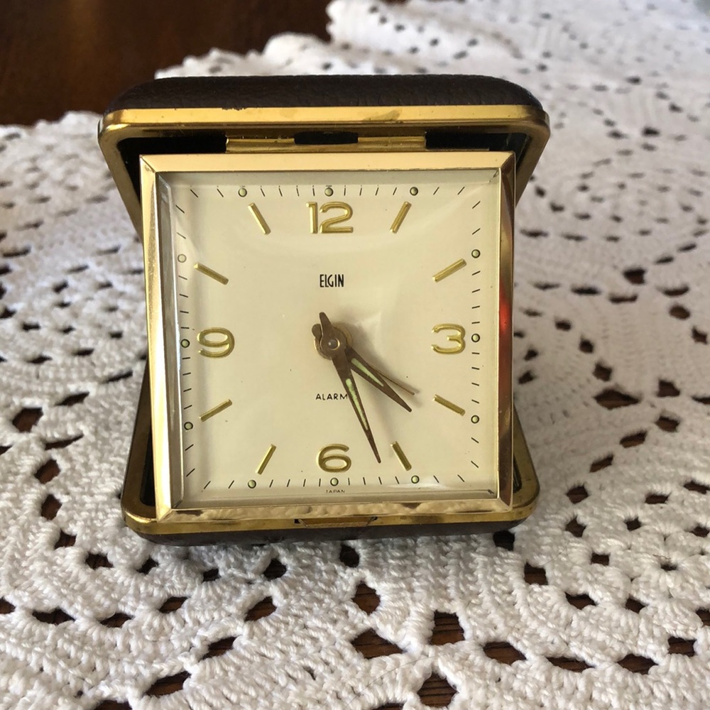 Antique Travel Alarm Clock